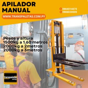 APILADOR HIDRÁULICO MANUAL