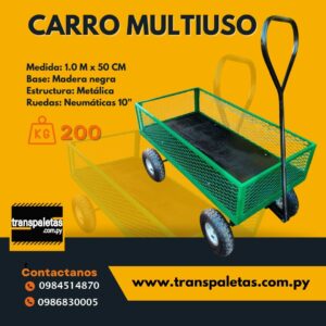 CARRO PARA CARGA 200KG