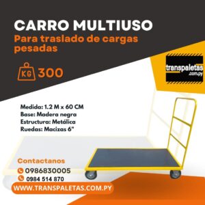 CARRO MULTIUSO 300Kg